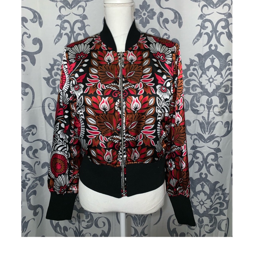 k/lab Cropped Bomber Jacket